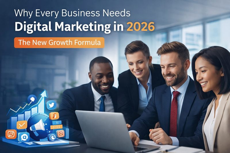 Why Every Business Needs Digital Marketing in 2026: The New Growth Formula