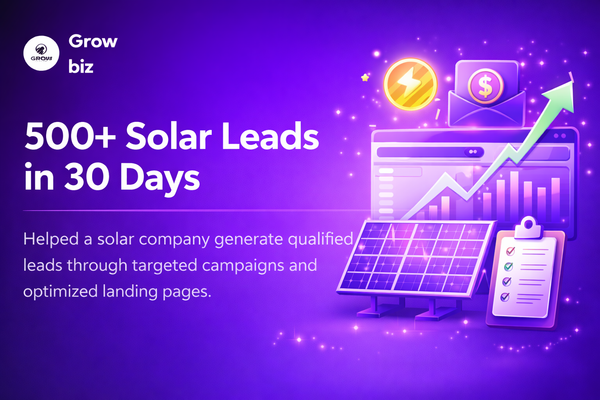 Solar Leads in 30 Days